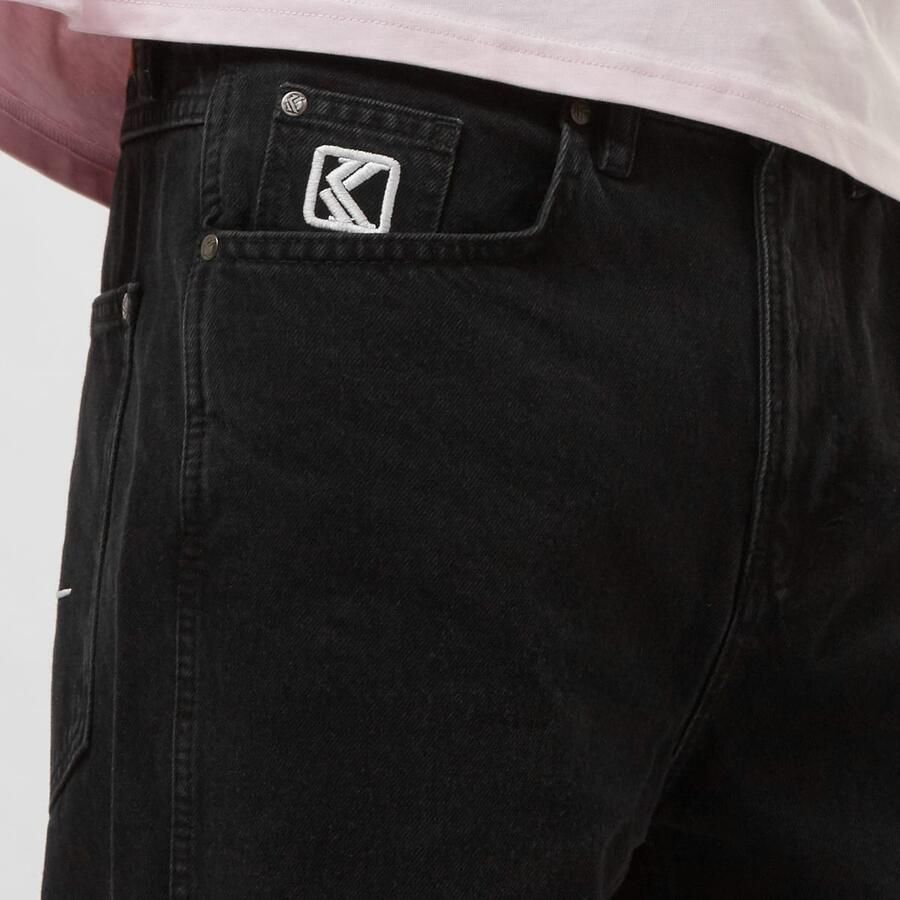 Karl Kani Small Signature Baggy Five Pocket Denim Spijkerbroeken Kleding vintage black maat: 32 beschikbare maaten:28 30 32 34 36 38 - Foto 2