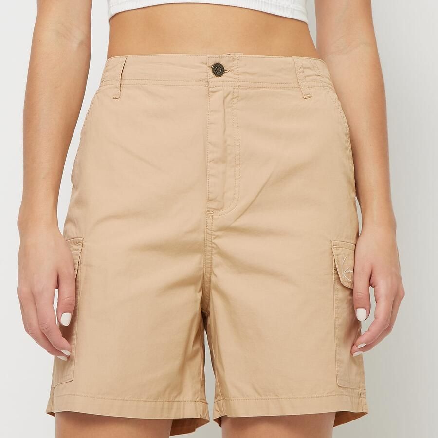 Karl Kani Small Signature Cargo Shorts Wo Sportshorts beige Maat XS Kleding - Foto 1