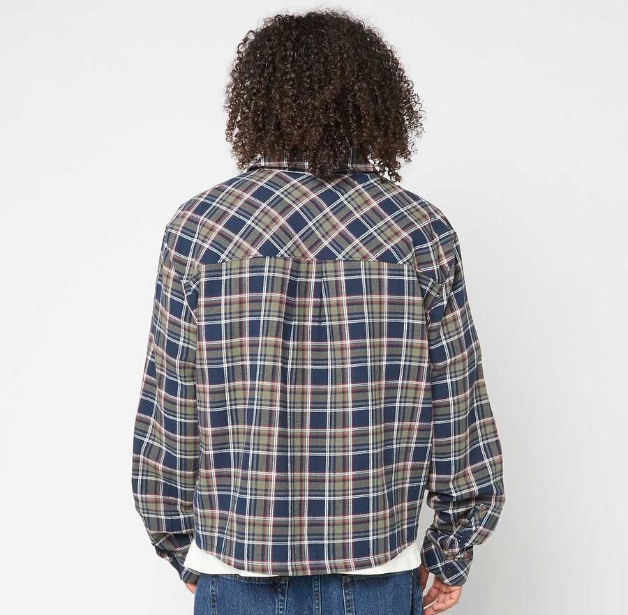 Karl Kani Small Signature Cropped Check Shirt Men Windbreakers multicolor Maat XL Kleding - Foto 2