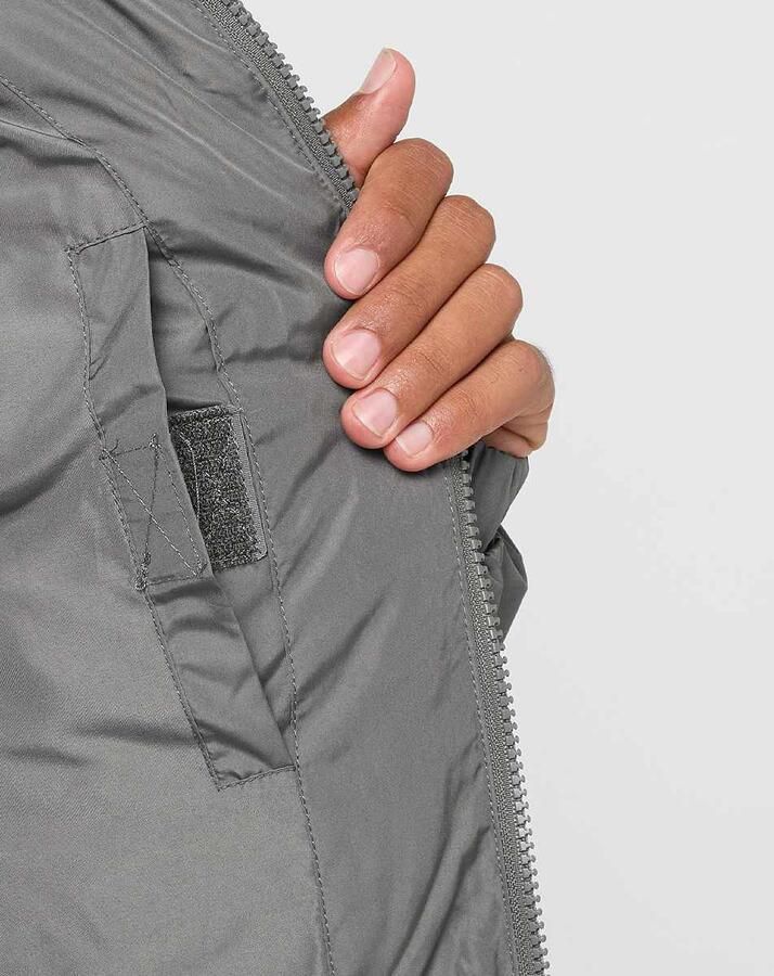 Karl Kani Small Signature Embossed Logo Puffer Jacket Men jackets grijs Maat XL Kleding - Foto 2