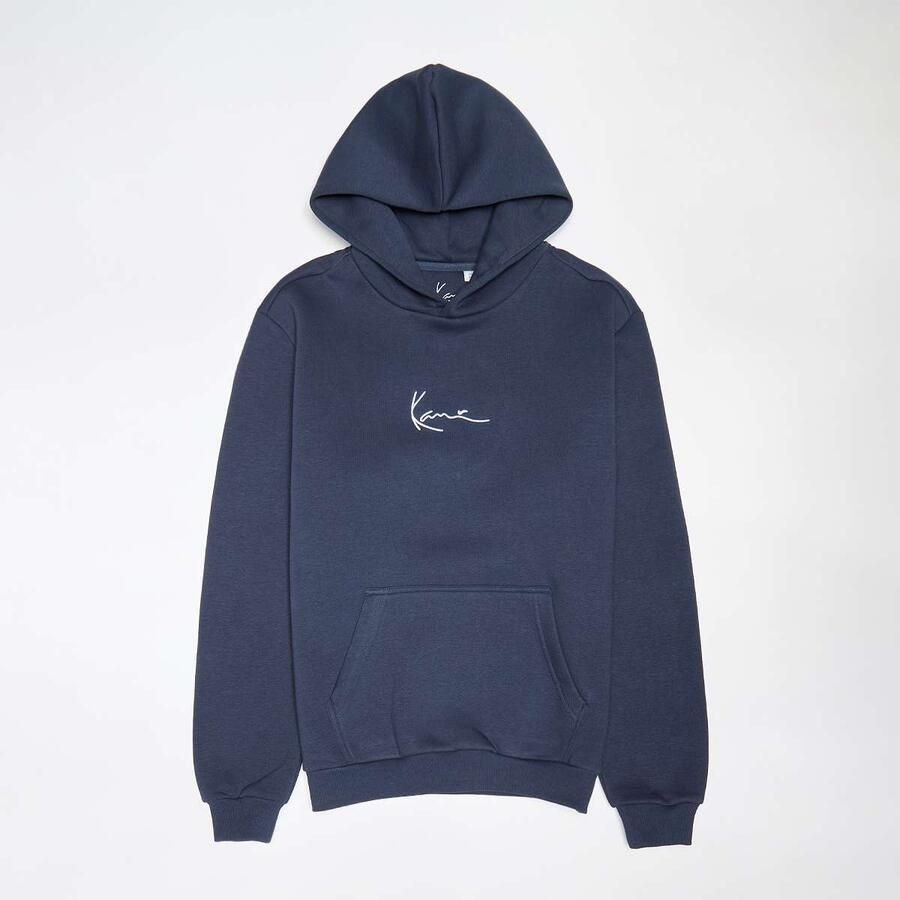 Karl Kani Small Signature Essential Hoodie Junior Unisex Hoodies & Sweaters blauw Kleding - Foto 3