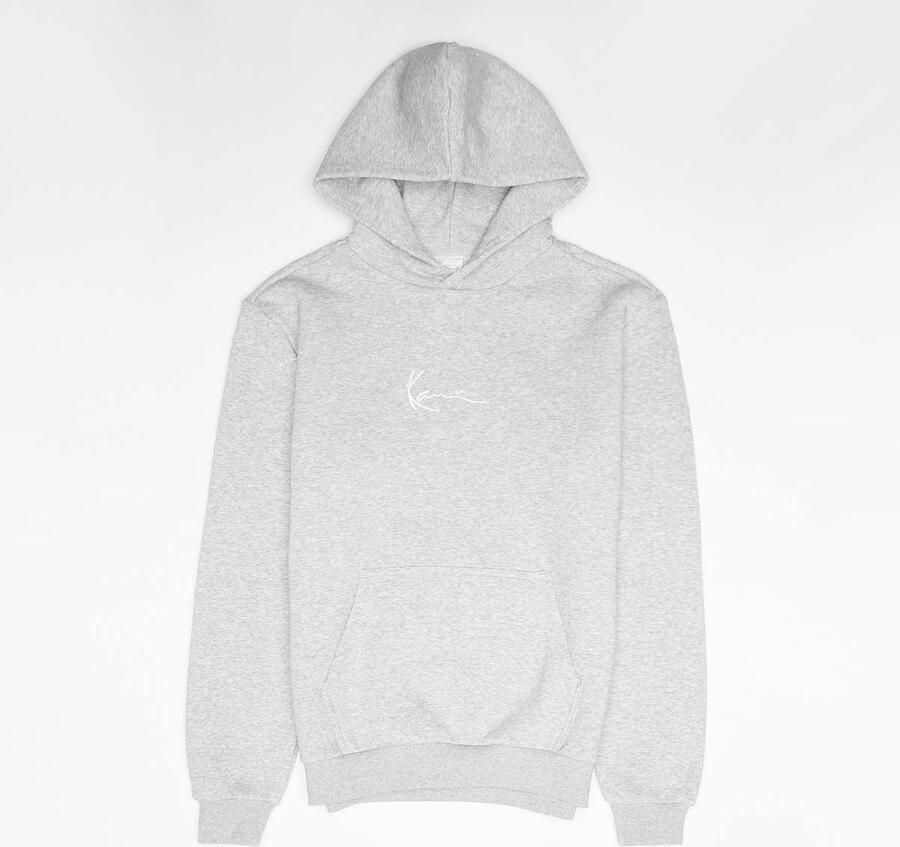 Karl Kani Small Signature Essential Hoodie Unisex Hoodies & Sweaters grijs Kleding - Foto 3