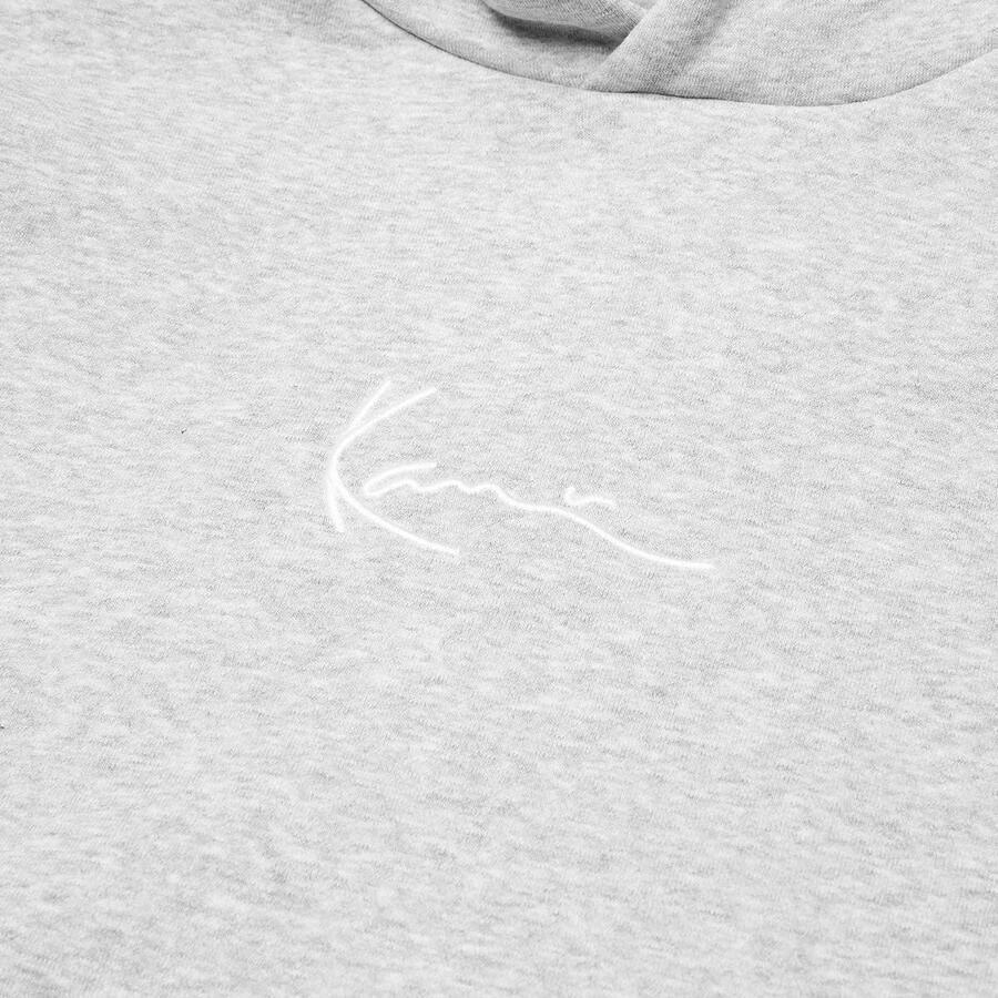 Karl Kani Small Signature Essential Hoodie Unisex Hoodies & Sweaters grijs Kleding