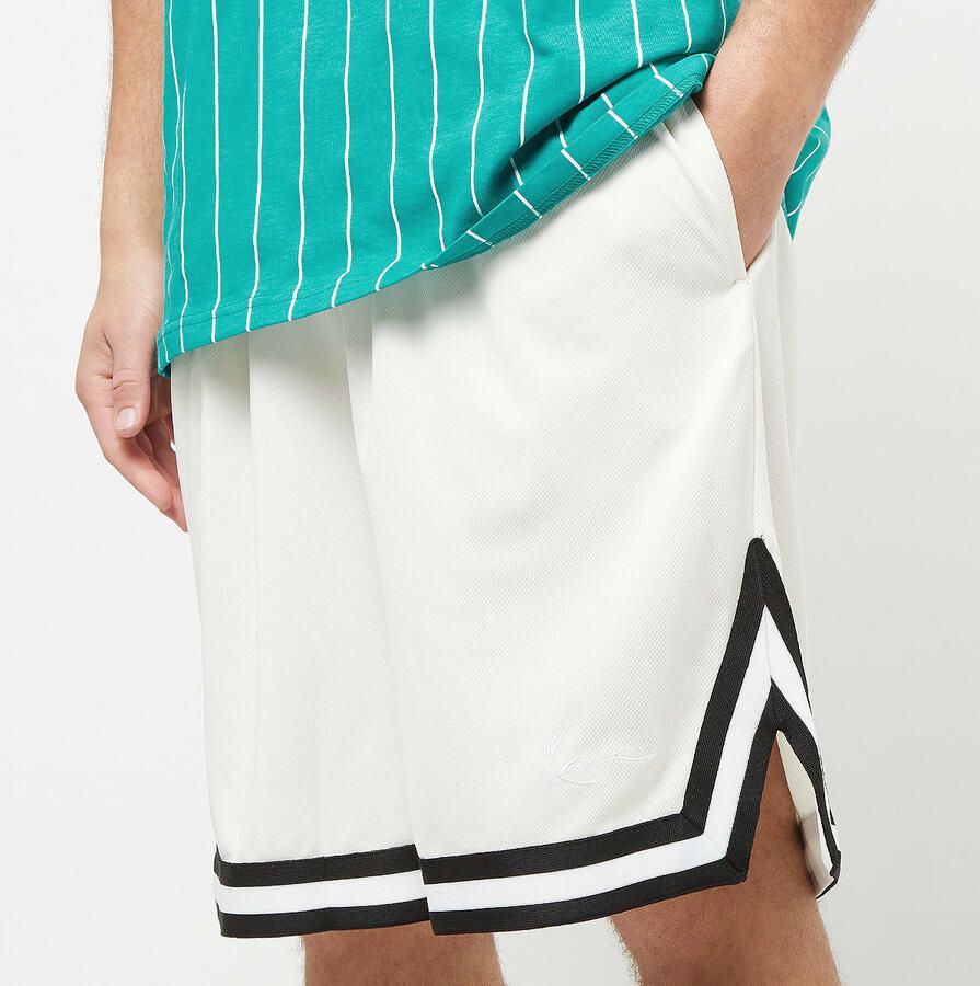 Karl Kani Small Signature Essential Mesh Sportshorts Heren offwhite maat: XL beschikbare maaten:S M L XL - Foto 2