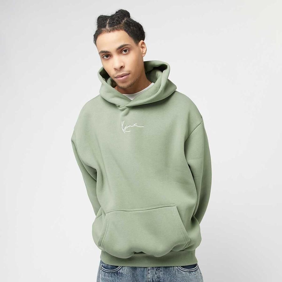 Karl Kani Small Signature Essential Oversized Hoodie men Hoodies & Sweaters groen Maat XL Kleding - Foto 3