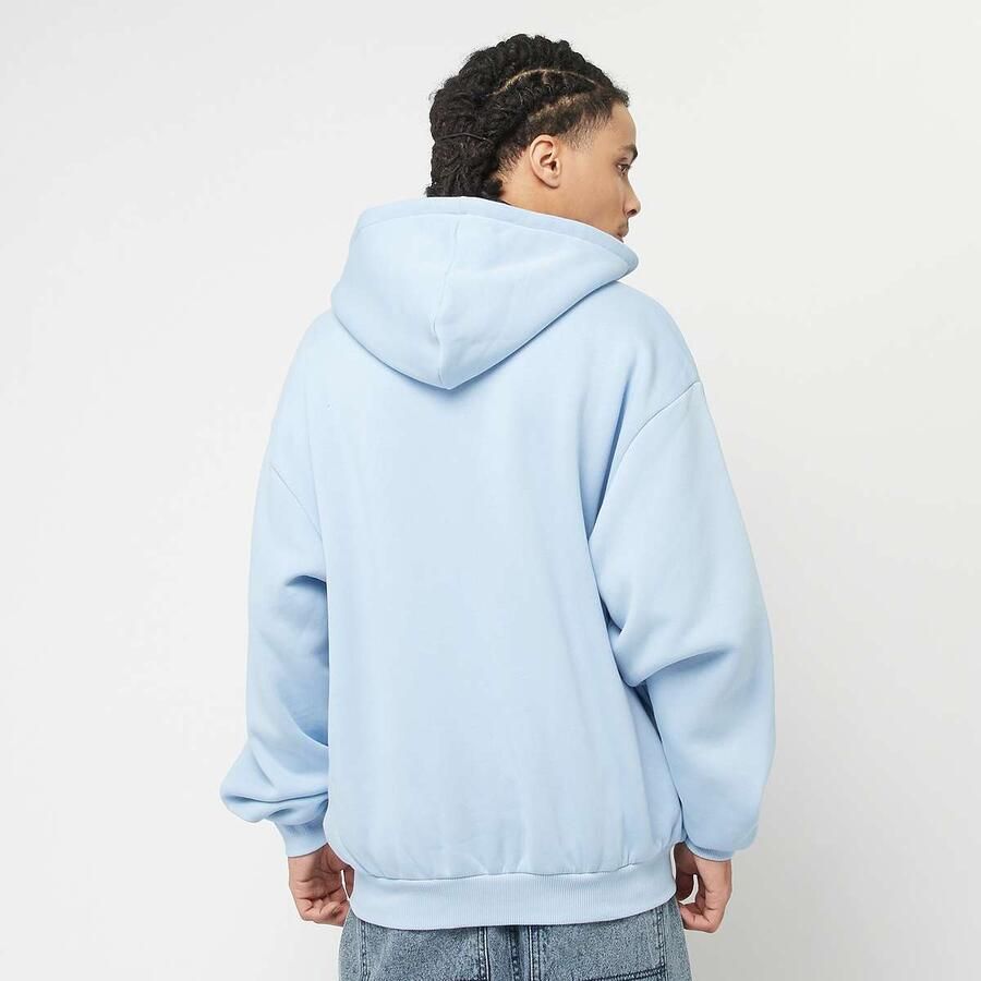 Karl Kani Small Signature Essential Oversized Zip Hoodie Men Hoodies & Sweaters blauw Maat XL Kleding