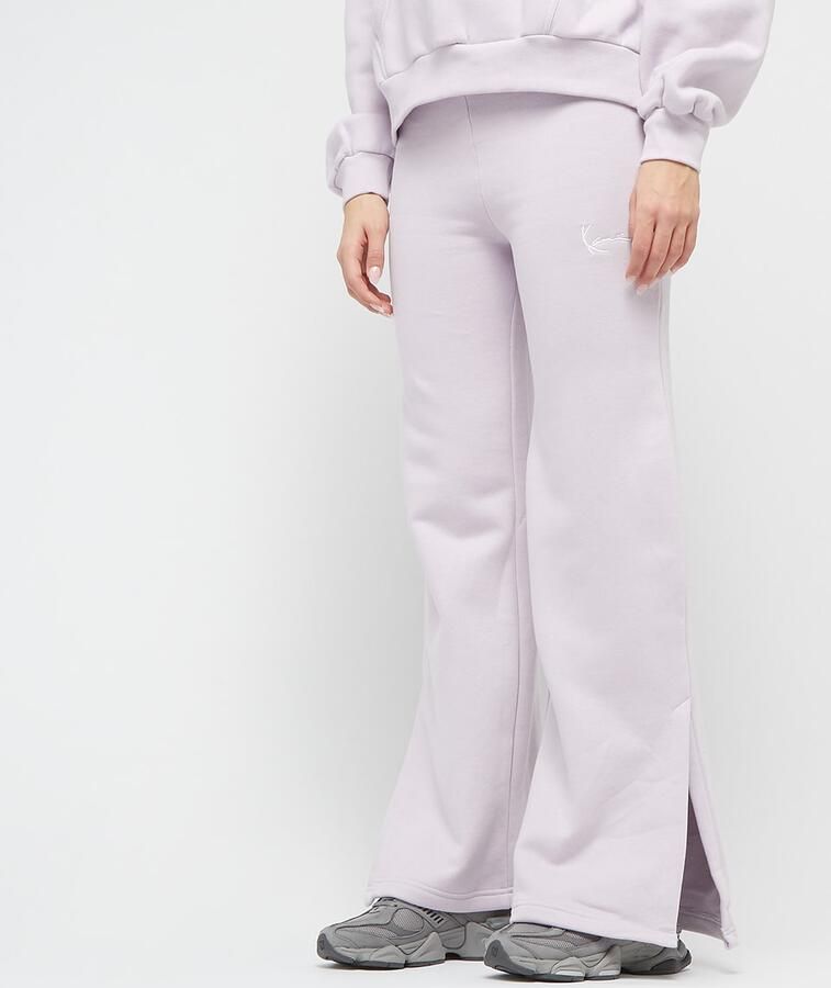 Karl Kani Small Signature Essential Slit Wide Leg Pants Wo Trainingsbroeken roze Maat XS Kleding - Foto 3