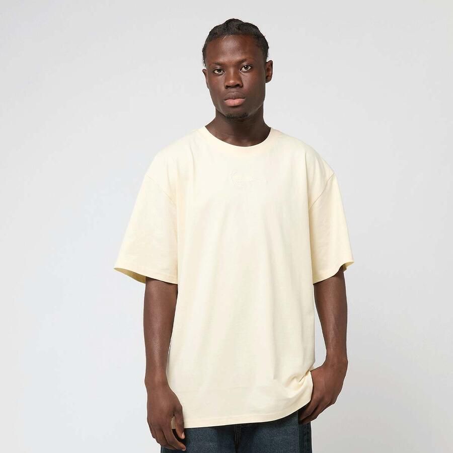 Karl Kani Small Signature Essential Tee Men T-Shirts & Polo's geel Maat XL Kleding - Foto 3