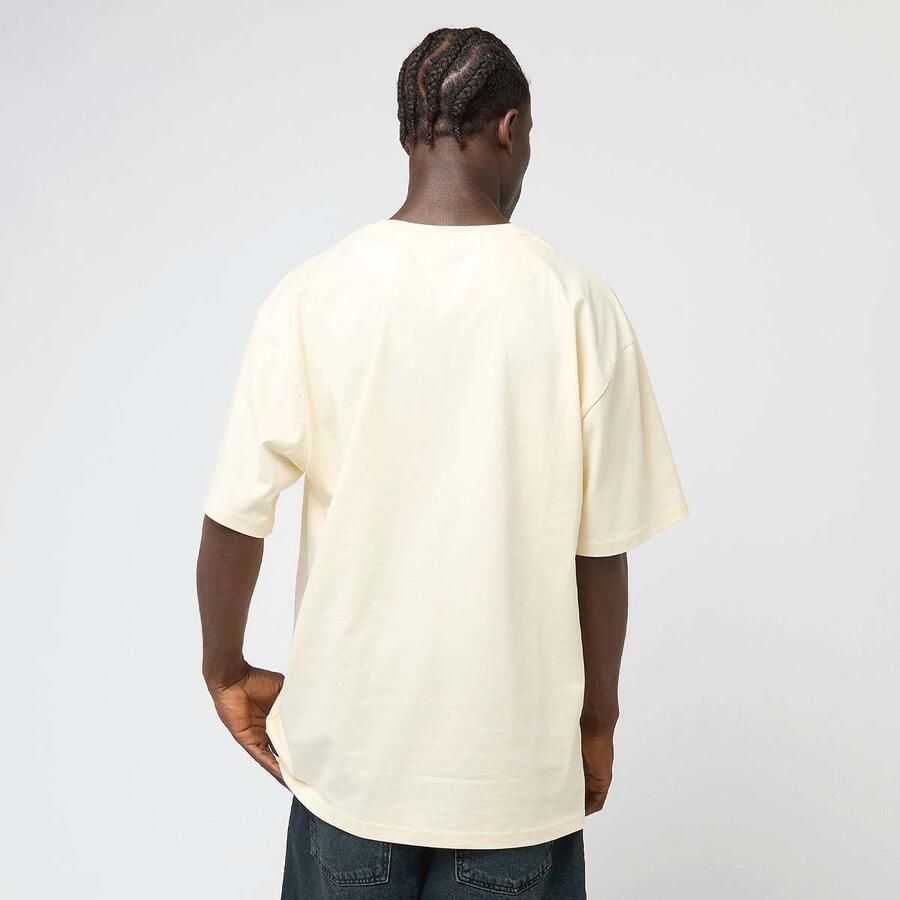 Karl Kani Small Signature Essential Tee Men T-Shirts & Polo's geel Maat XL Kleding