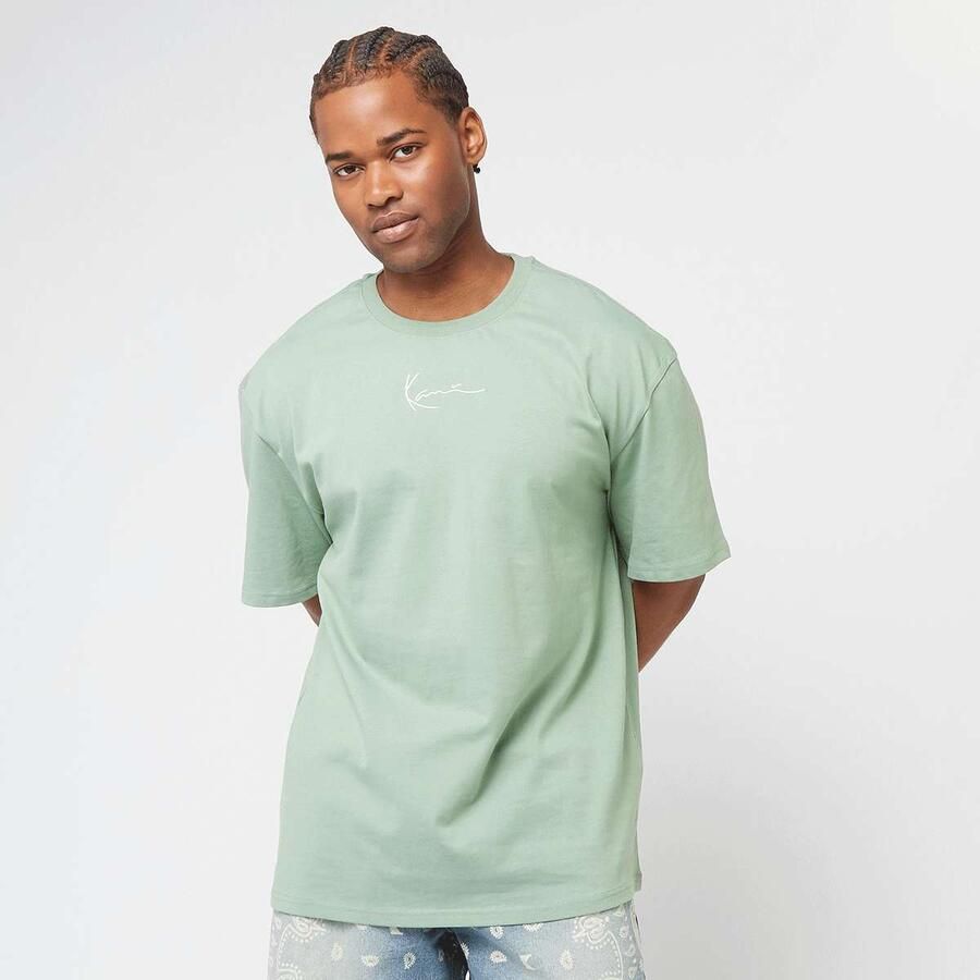 Karl Kani Small Signature Essential Tee Men T-Shirts & Polo's groen Maat XS Kleding - Foto 3