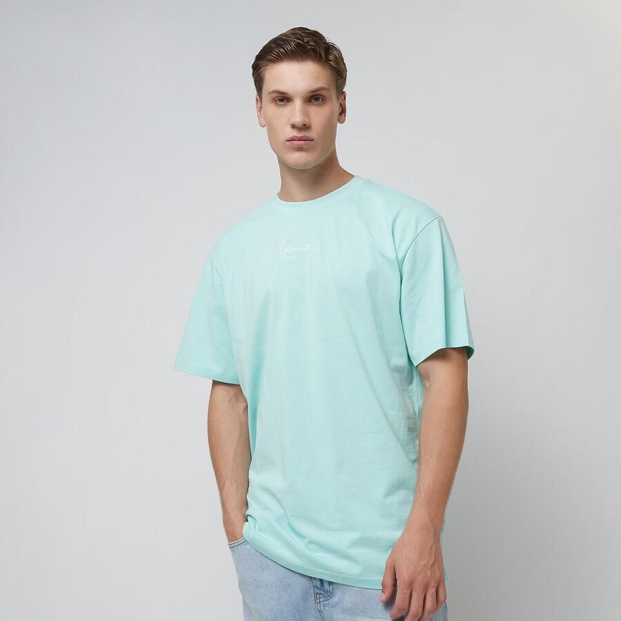 Karl Kani Small Signature Essential Tee Men T-Shirts & Polo's turkoois Maat XL Kleding - Foto 3
