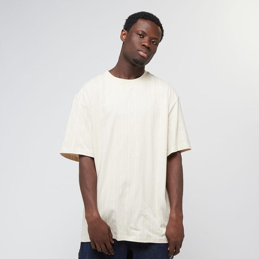 Karl Kani Small Signature Logo Pinstripe Men T-Shirts & Polo's beige Maat XXL Kleding - Foto 3
