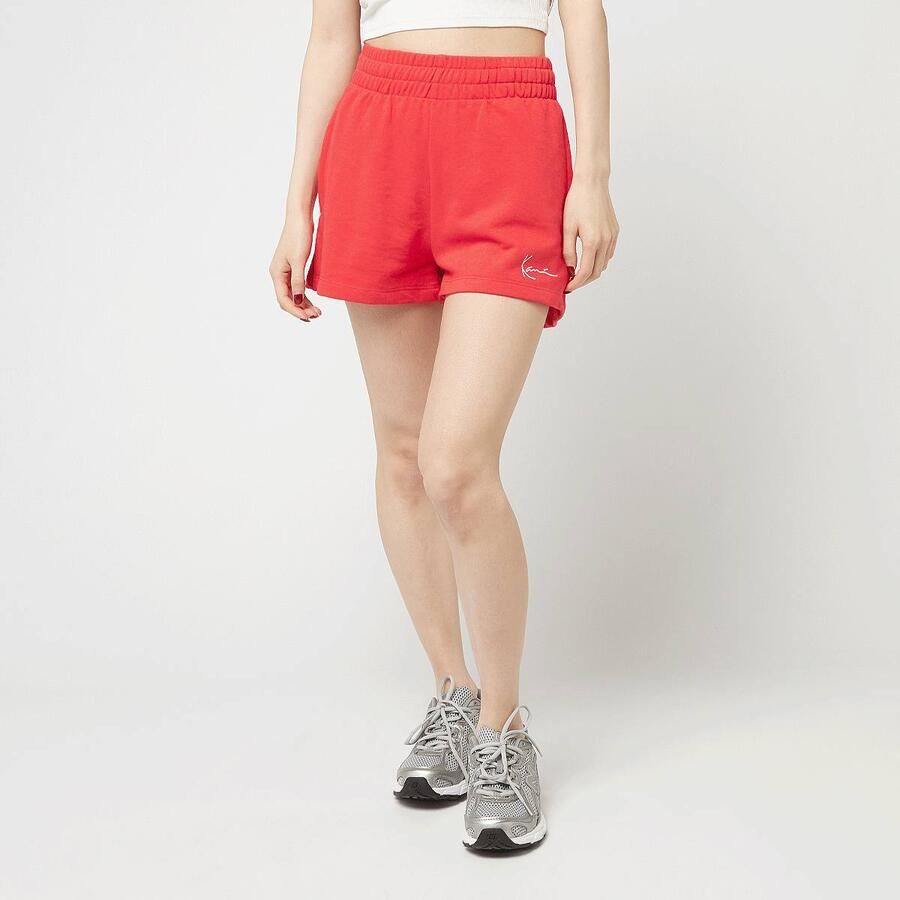 Karl Kani Small Signature Mini Shorts Wo Sportshorts rood Maat XS Kleding - Foto 3