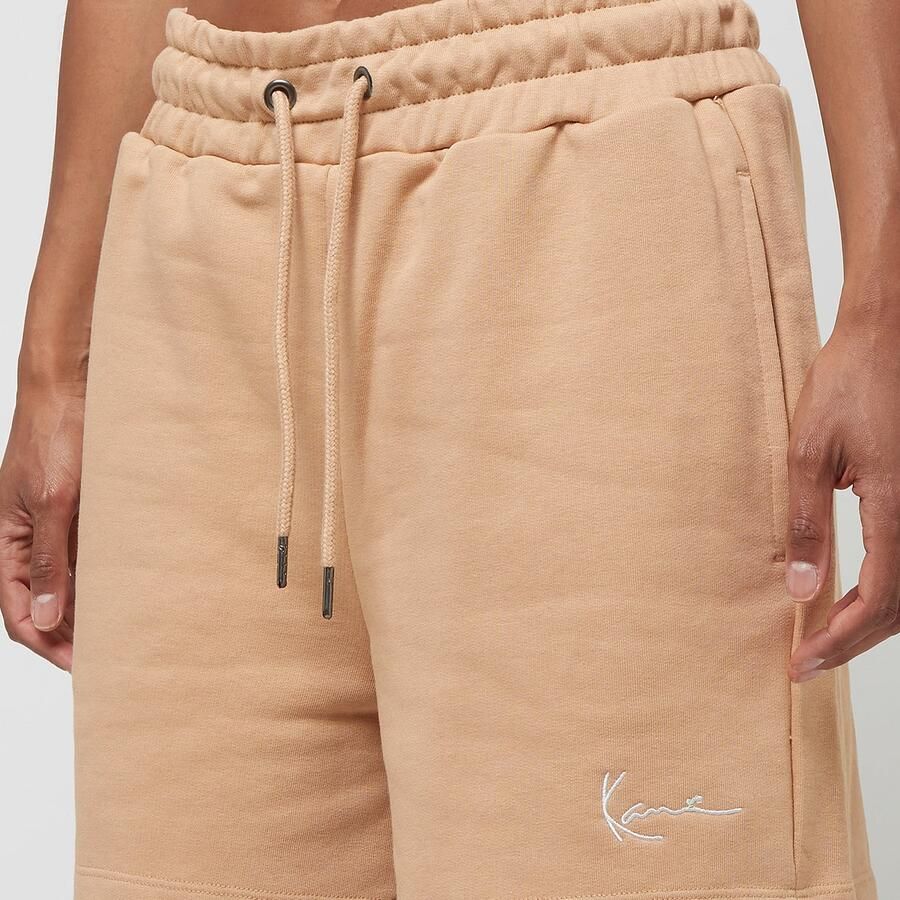 Karl Kani Small Signature Shorts Wo Sportshorts beige Maat XS Kleding