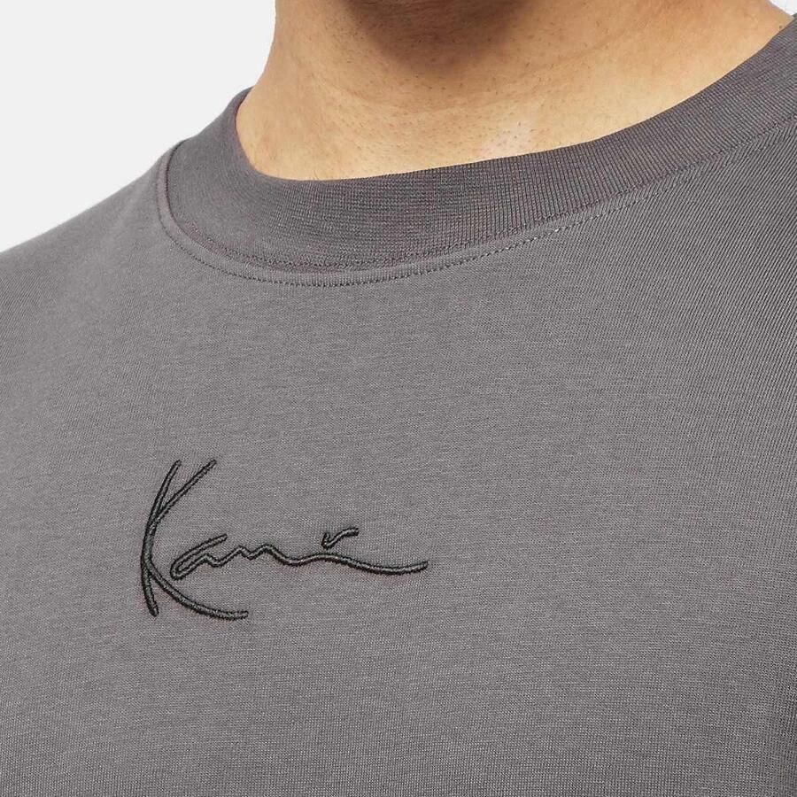 Karl Kani Small Signature Tee Men T-Shirts & Polo's grijs Maat XL Kleding - Foto 2