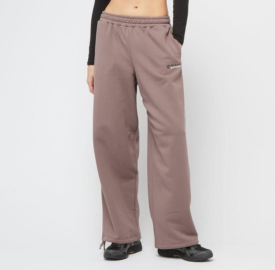 Karl Kani Sport Relaxed OS Sweatpants taupe Wo Trainingsbroeken beige Maat XS Kleding - Foto 3