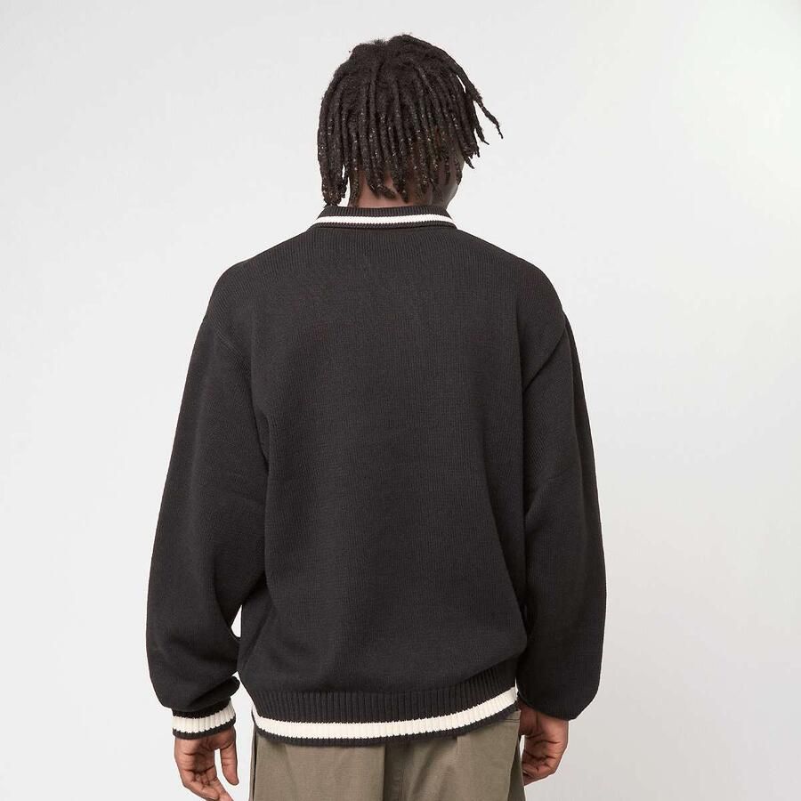 Karl Kani Star K Knit Poloshirt Men Kleding zwart Maat XL - Foto 2