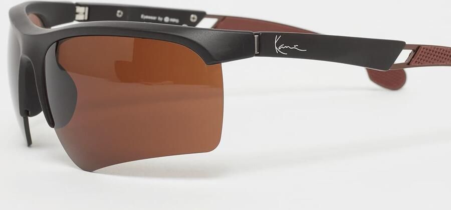 Karl Kani Unisex Zonnebrillen zwart Maat ONE SIZE Accessoires