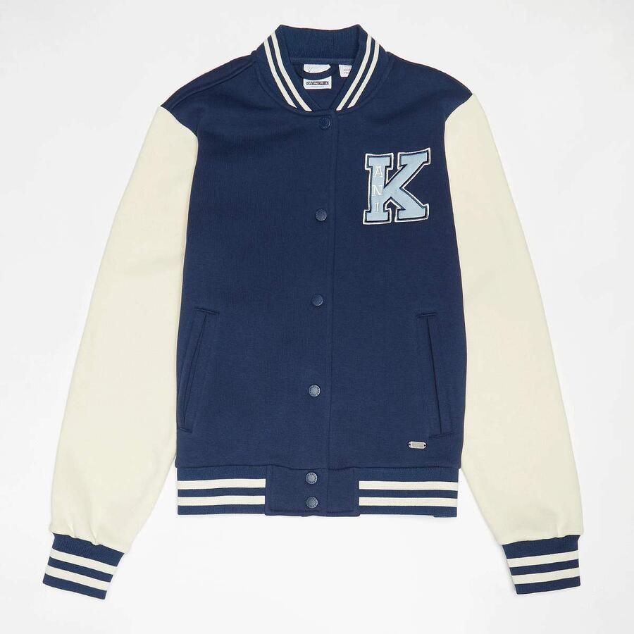 Karl Kani Varsity Star Sweat Collegejacket Junior Unisex College jacks blauw Kleding - Foto 3