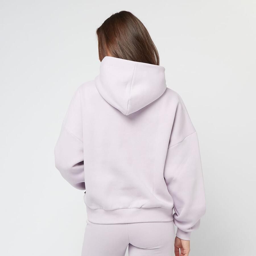 Karl Kani Woven Signature Glitter Oversized Hoodie Wo Hoodies & Sweaters roze Maat XS Kleding