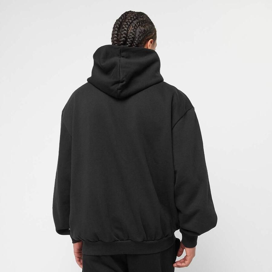 Karl Kani Woven Signature Oversized Zip Hoodie Men Hoodies & Sweaters zwart Maat XL Kleding