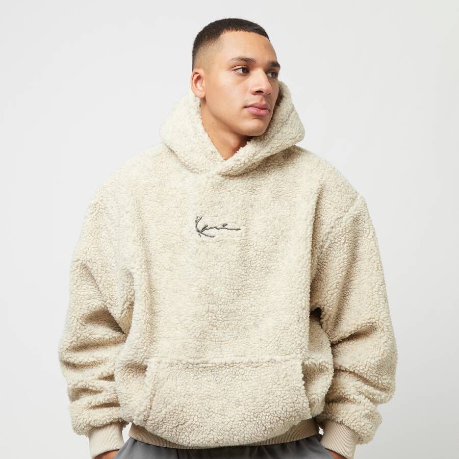Karl Kani Metal Signature Teddy Os Hoodie Hoodies Kleding offwhite maat: XL beschikbare maaten:S M L XL