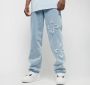 Karl Kani Og Distressed Cross Baggy Five Pocket Denim Spijkerbroeken Kleding light blue maat: 32 beschikbare maaten:32 36 - Thumbnail 1