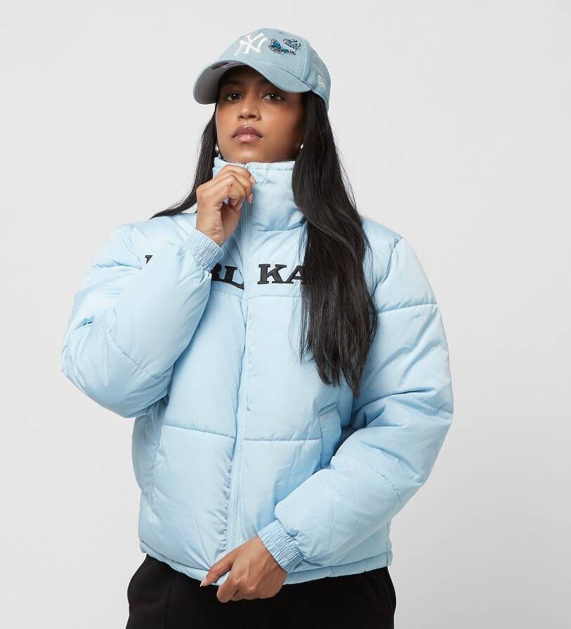 Karl Kani Retro Essential Puffer Jacket Pufferjassen Kleding light blue maat: XL beschikbare maaten:XS S M L XL