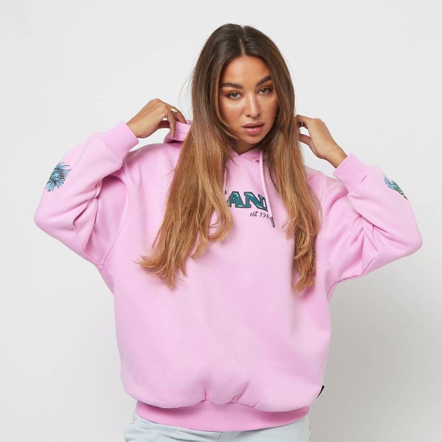 Karl Kani Retro Long Fit Flower Hoodie