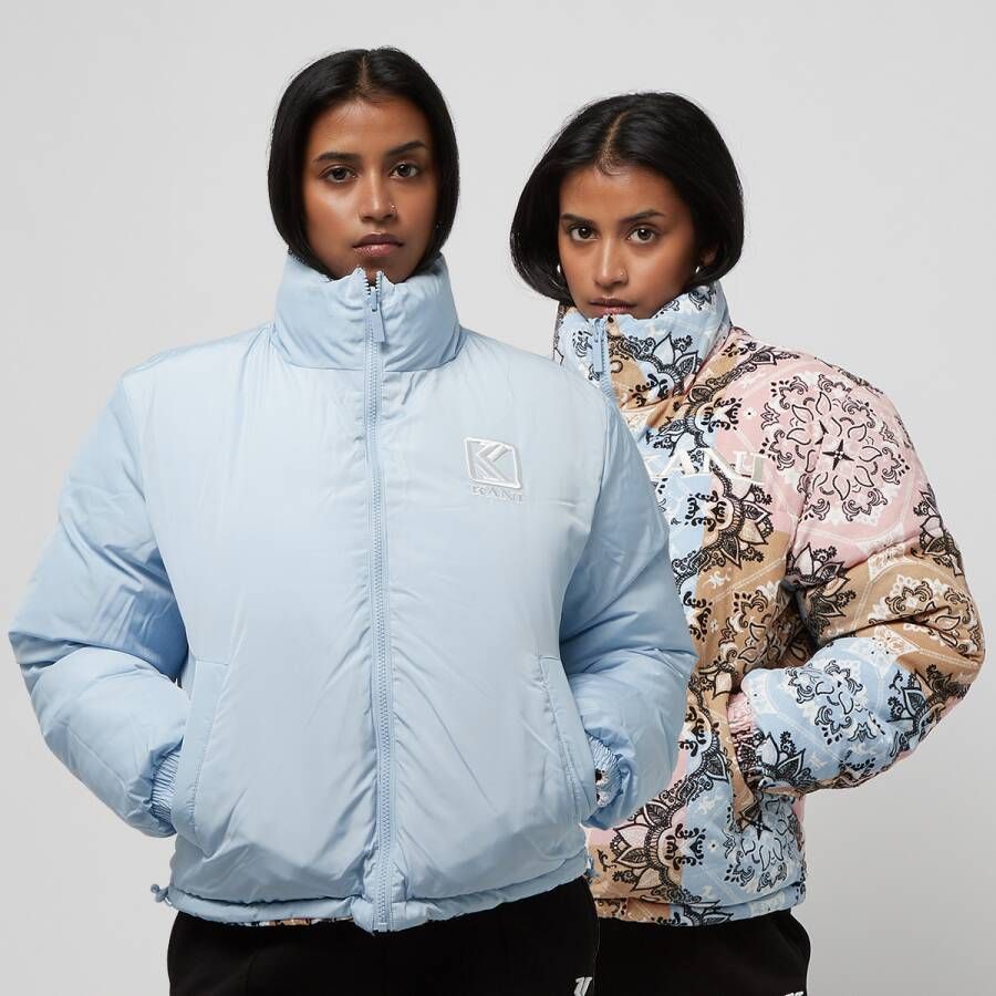 Karl Kani Retro Paisley Corduroy Reversible Puffer Jacket Pufferjassen Kleding multicolor maat: XS beschikbare maaten:XS S M L