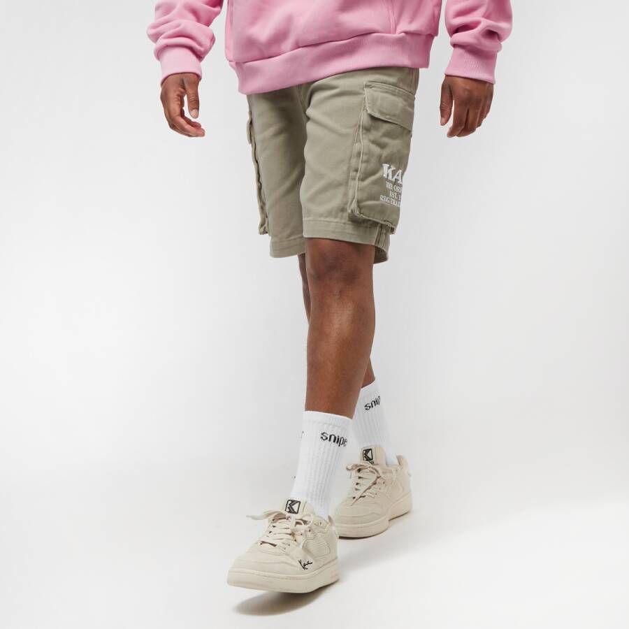 Karl Kani Retro Washed Cargo Shorts Kleding military green maat: S beschikbare maaten:S