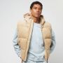 Karl Kani Rubber Signature Corduroy Puffer Vest Bodywarmers Kleding sand maat: XXL beschikbare maaten:S M L XL XXL - Thumbnail 1
