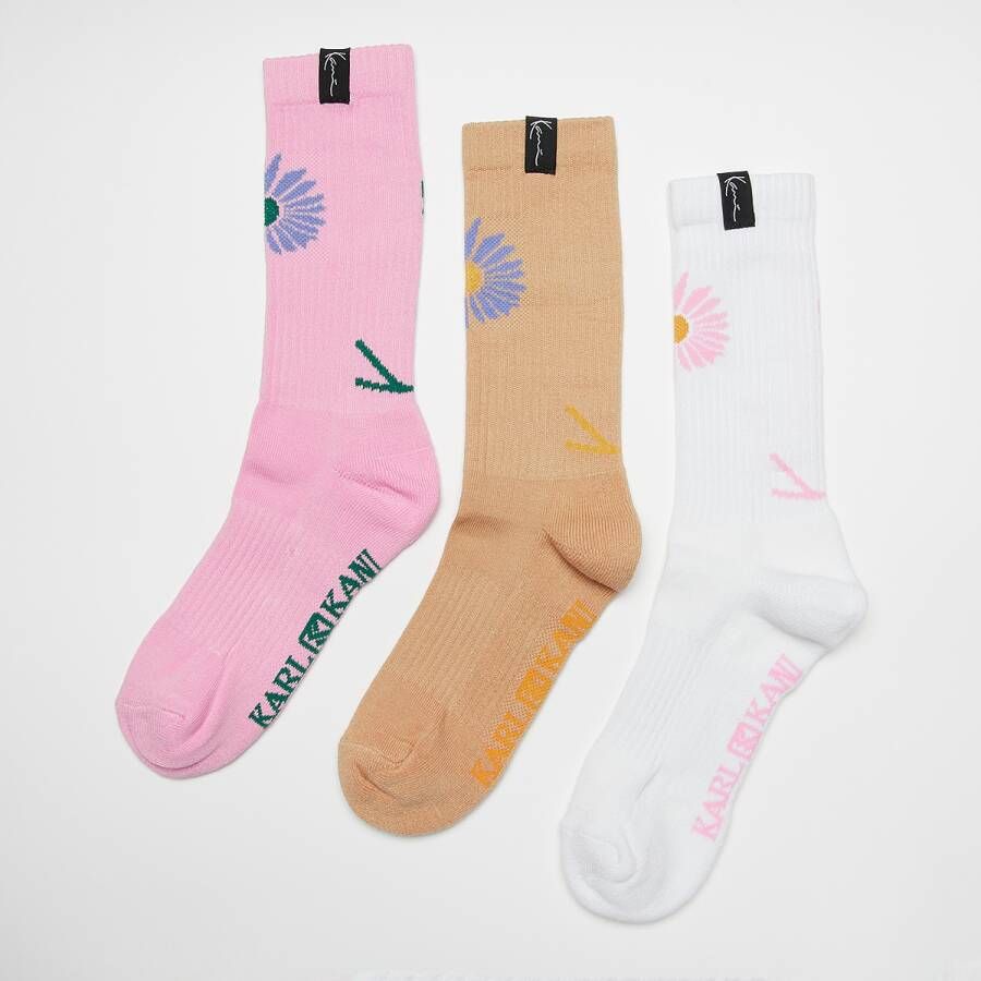 Karl Kani Signature Flower Socks (3-Pack)
