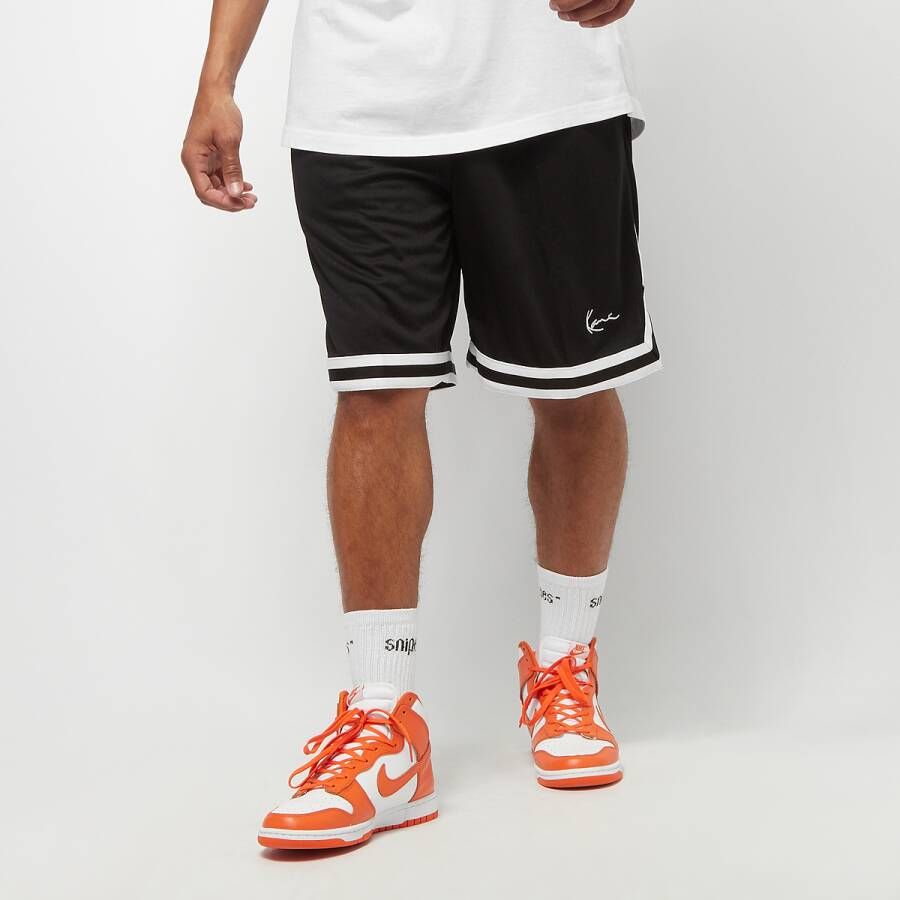 Karl Kani Signature Mesh Shorts Sportshorts Kleding black white maat: S beschikbare maaten:S M L XL XS