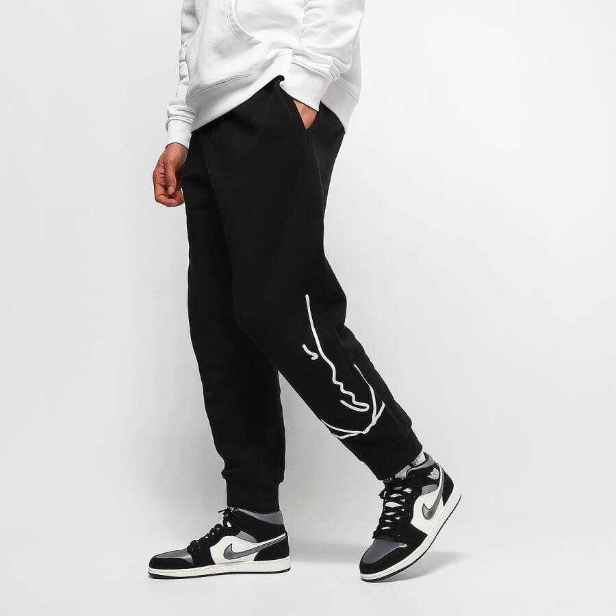Karl Kani Signature Retro Sweatpants Trainingsbroeken Kleding black white maat: XL beschikbare maaten:XS S XL