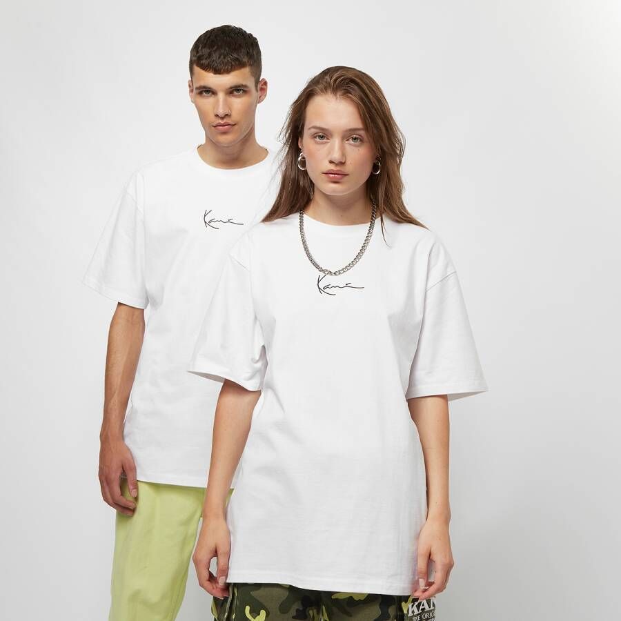 Karl Kani Signature Tee T-shirts Kleding white maat: XXL beschikbare maaten:S M L XL XS XXL