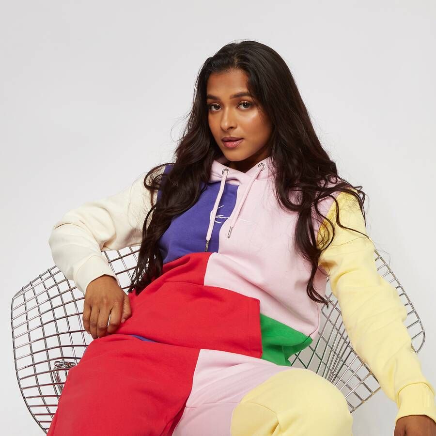 Karl Kani Small Signature Block Hoodie Hoodies Kleding multicolor maat: S beschikbare maaten:XS S M