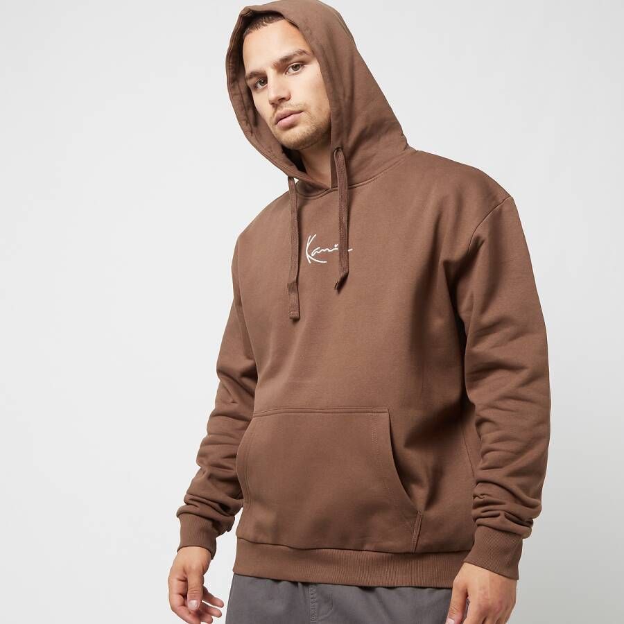 Karl Kani Small Signature Essential Hoodie Hoodies Kleding dark brown maat: XL beschikbare maaten:S M L XL