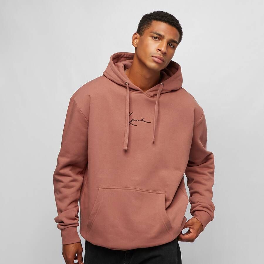 Karl Kani Small Signature Essential Hoodie Hoodies Kleding dark copper maat: M beschikbare maaten:S M L