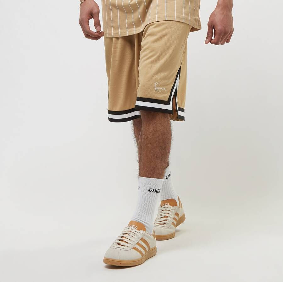 Karl Kani Small Signature Essential Mesh Shorts Sportshorts Kleding light brown maat: XL beschikbare maaten:XL