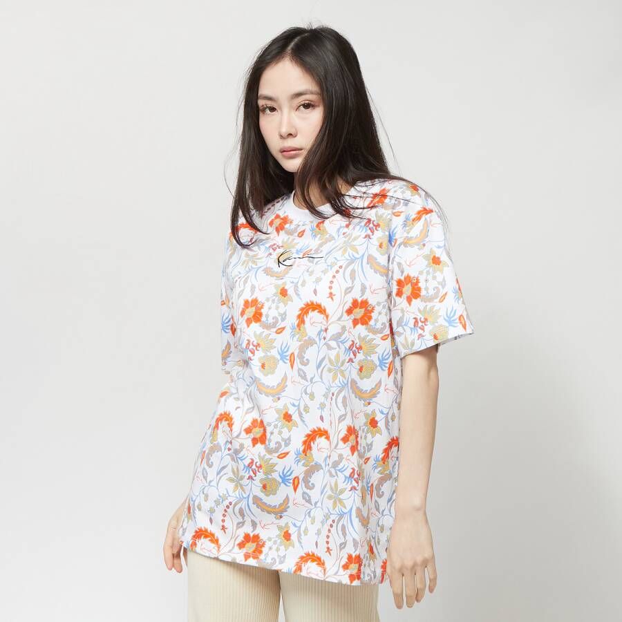Karl Kani Small Signature Flower Os Tee