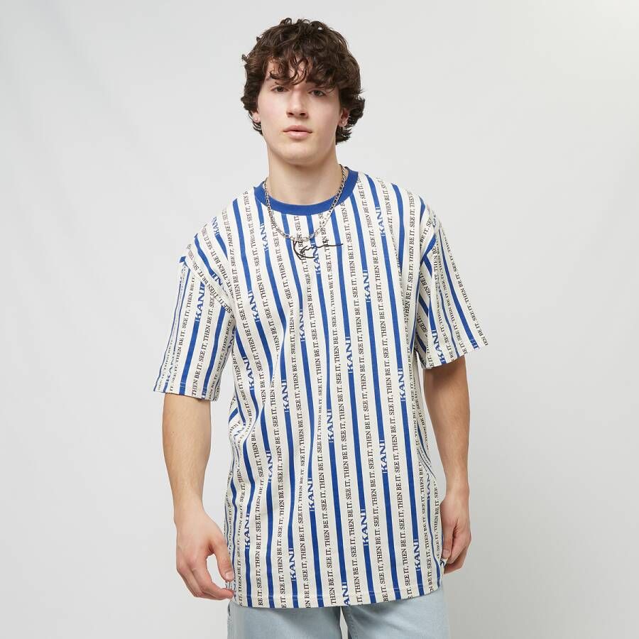 Karl Kani Small Signature Logo Stripe Tee