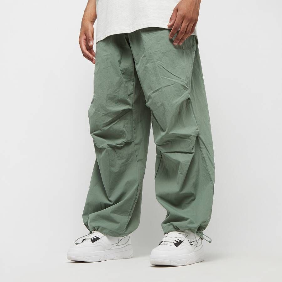 Karl Kani Small Signature Parachute Pants Trainingsbroeken Kleding Dusty Green maat: XL beschikbare maaten:S M XL