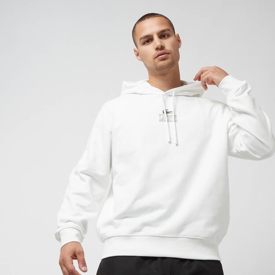 Lacoste Hoody Sweatshirt Hoodies Kleding white maat: L beschikbare maaten:XS S M L XL XXL