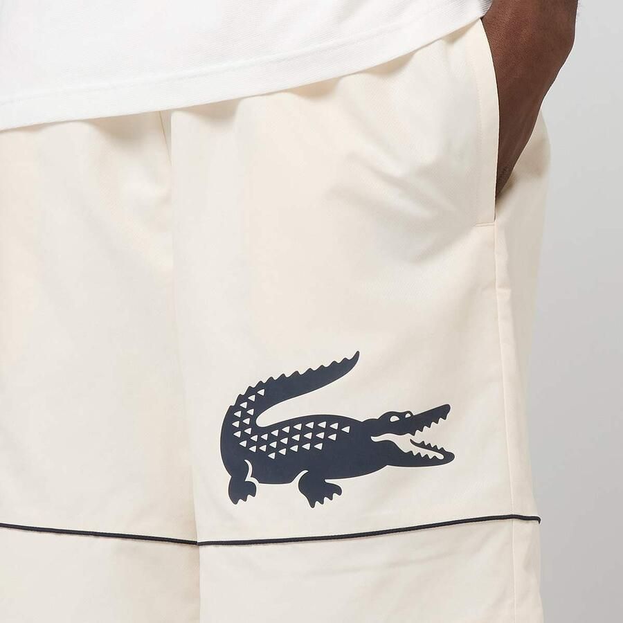 Lacoste Korte Broek PRINTED DIAMOND TAFFETA TENNIS SHORTS