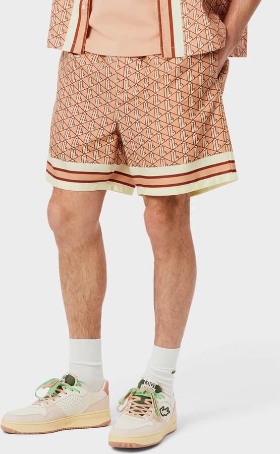 Lacoste Shorts Men Sportshorts beige Maat XL Kleding - Foto 3