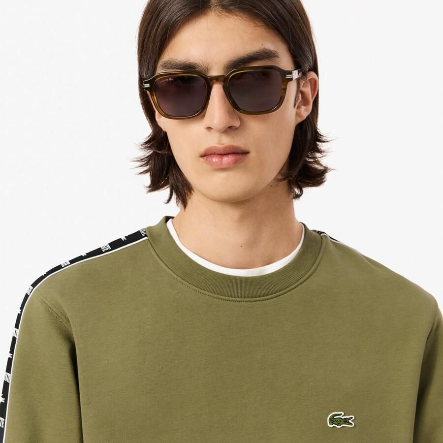 Lacoste Sweatshirt Men Hoodies & Sweaters groen Maat XXL Kleding