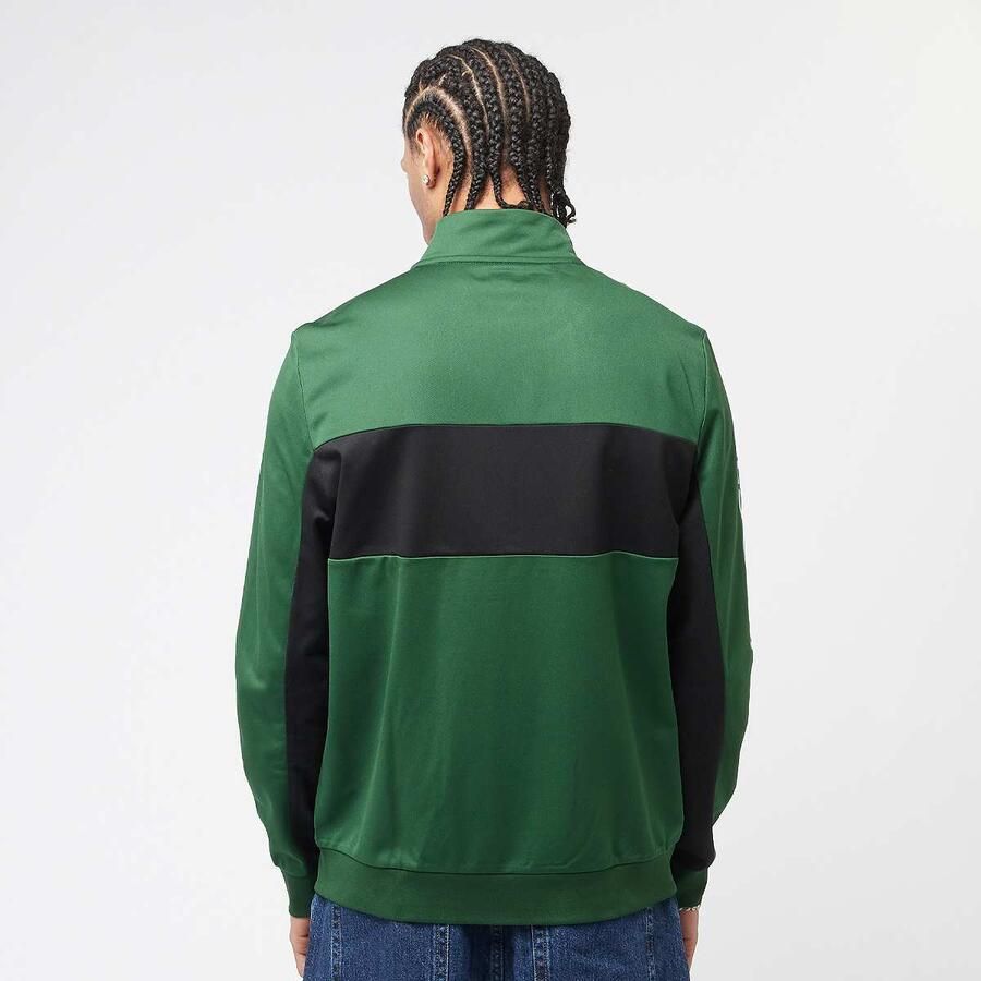 Lacoste Sweatshirts men Trainingspakken groen Maat XL Kleding