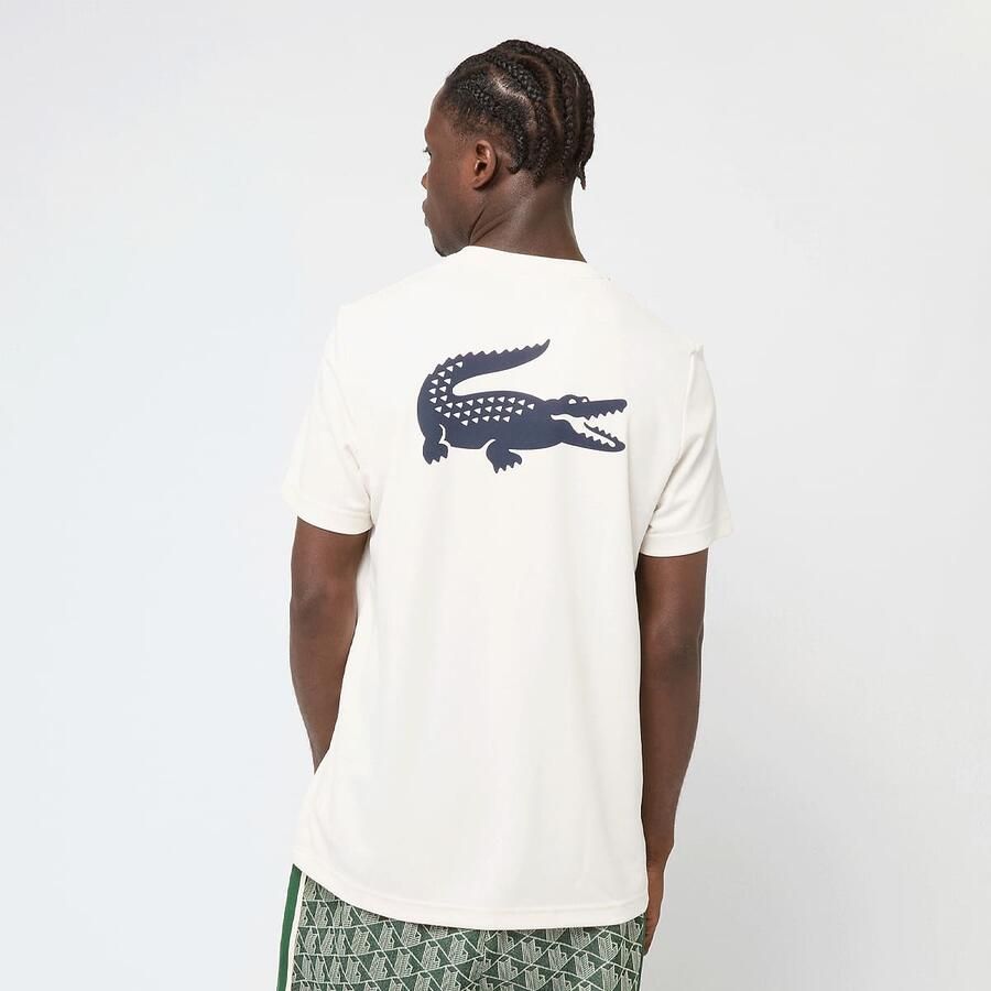 Lacoste T-shirt Men T-Shirts & Polo's beige Maat XL Kleding