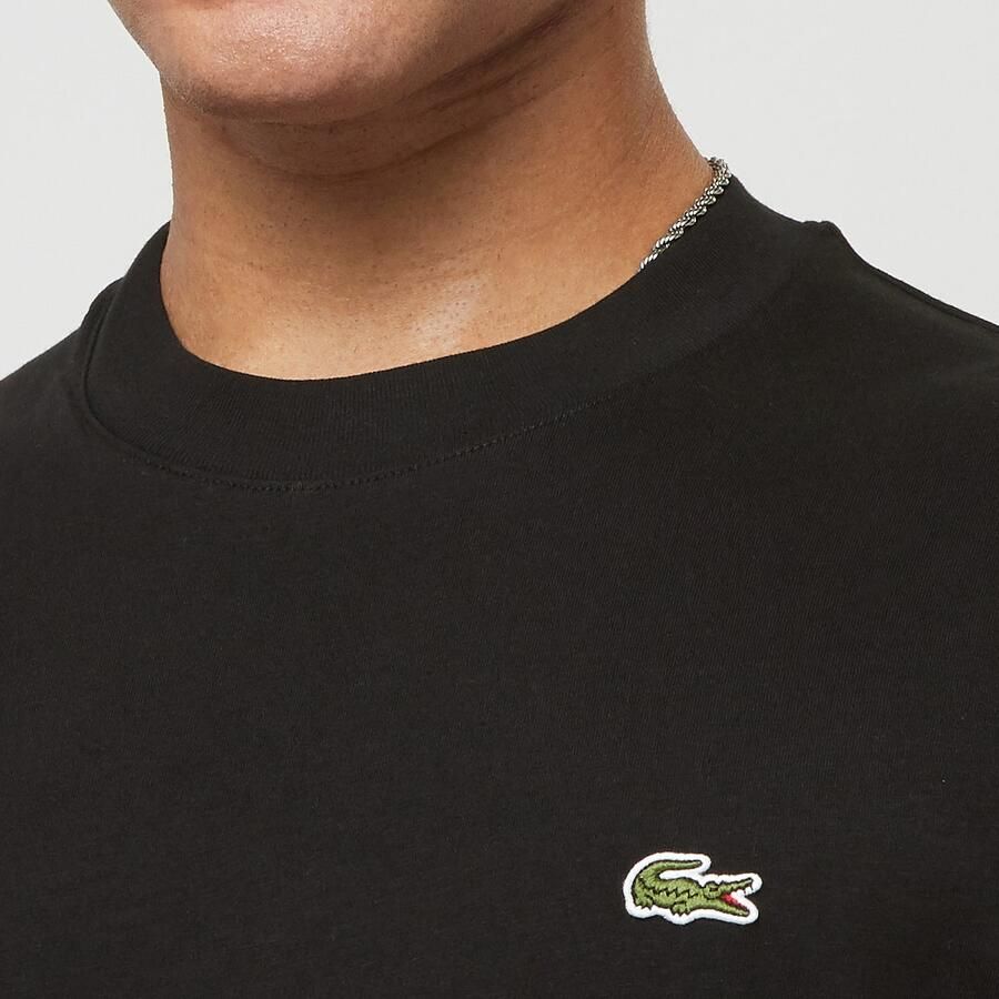 Lacoste Short Sleeved Crew Neck T-shirts Kleding black maat: S beschikbare maaten:S M L XL XXL - Foto 3